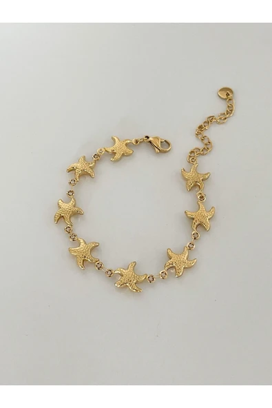 316L Çelik Deniz Yıldızı Bileklik - Resim 3