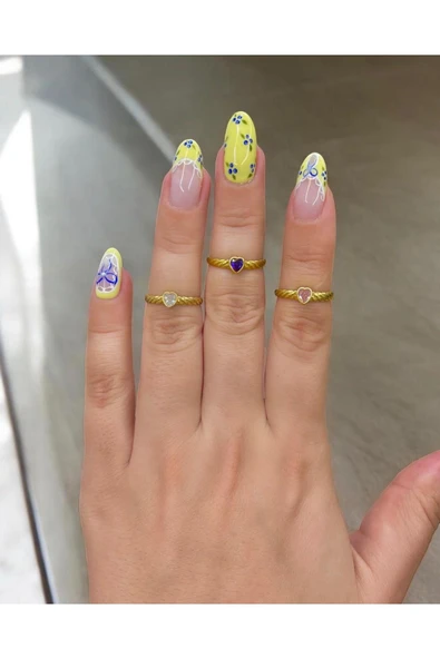 925 Ayar Gümüş Rengini Seç Yüzük ürün görseli 1