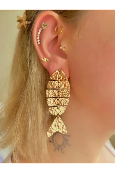 Pinterest Balık Kılığı Küpe ürün görseli 1