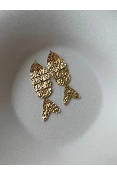 Pinterest Balık Kılığı Küpe - Resim 2