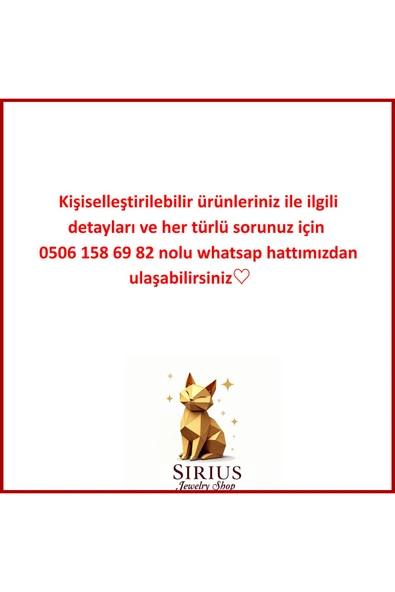 925s | 3 Boyutlu İsmini Yazdır Kolyesi - 6