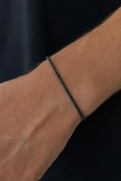 925s | Erkek Suyolu Esnek Bileklik ürün görseli 1