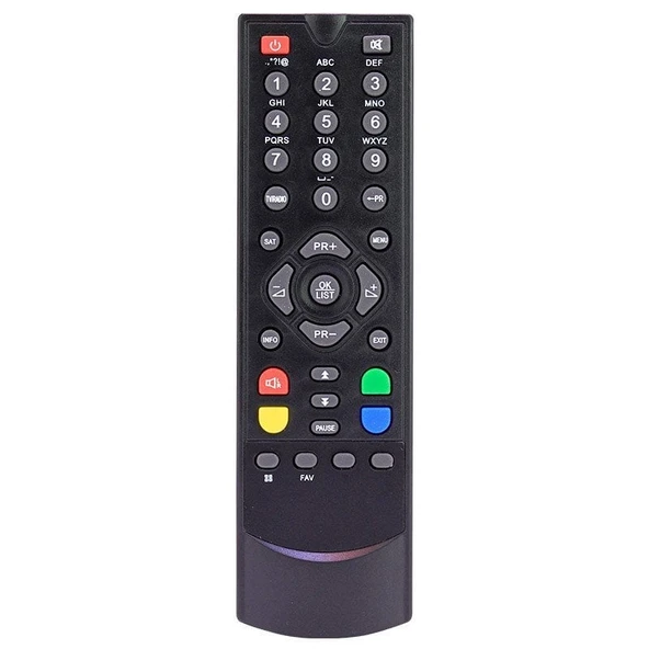 Mersat Active Fta Mini Uydu Alıcı Kumandası ürün görseli 1