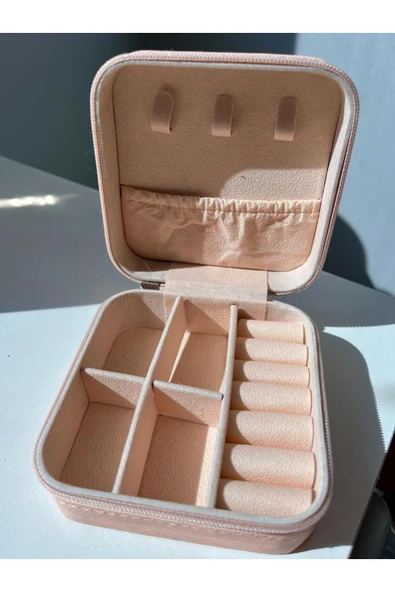 Pembe Kare Takı Kutusu - 2