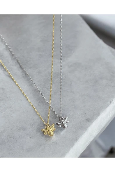 Arı Model Kolye | 925 Ayar Gümüş ürün görseli 1