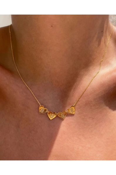 Heart İsimli Kolye | 925 Ayar Gümüş ürün görseli 1