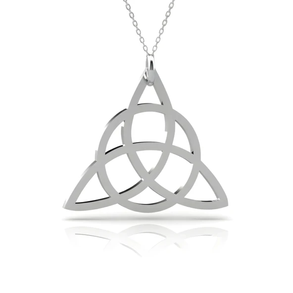 Triquetra Gümüş Kolye - Gümüş ürün görseli 1
