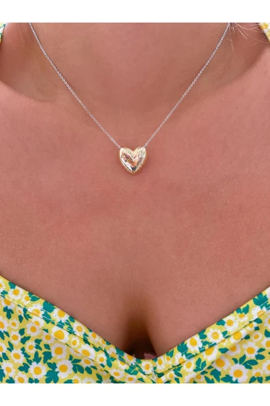 Bubble Kalp Kolye ürün görseli 1