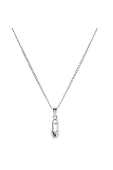 316L Çelik Çengel İğne Kolye - Resim 2