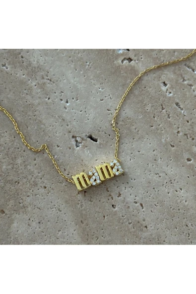 925 Ayar Gümüş Mama (Anne) Kolye ürün görseli 1