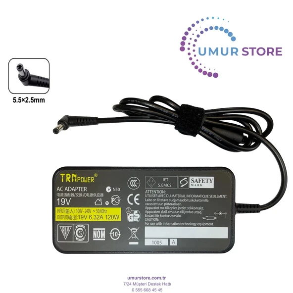 Asus PA-1121-28 5.5x2.5mm Notebook Adaptörü ürün görseli