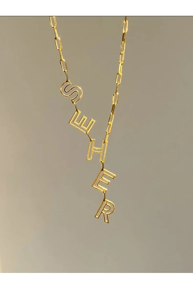 İçi Boş Harfli Y Kolye - 925 Ayar Gümüş ürün görseli 1