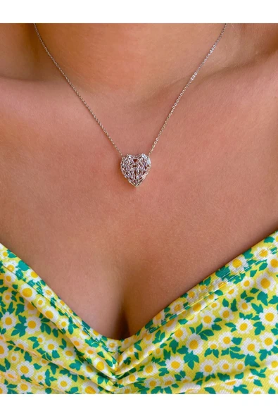 Amor Kalp Kolye ürün görseli 1