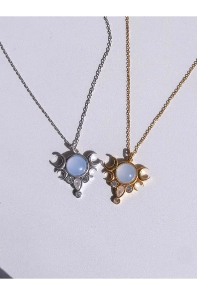 925 Ayar Gümüş | Tanrıça Hekate Kolye ürün görseli 1