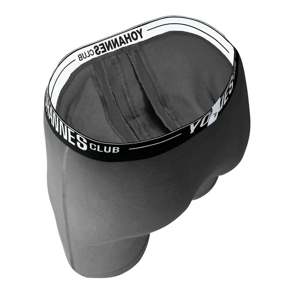 Yohannes Club Erkek Özel Seperatörlü Pamuklu Boxer, 3'lü Paket - Resim 8