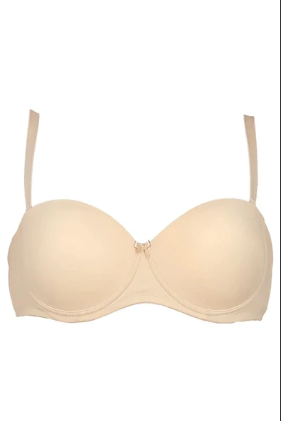 Moonlight 2421 Ten Balenli Destekli Soft Kap Straplez Sütyen ürün görseli 1