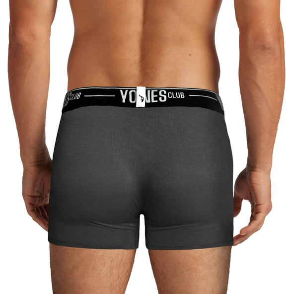 Yohannes Club Erkek Özel Seperatörlü Pamuklu Boxer, 3'lü Paket - Resim 10
