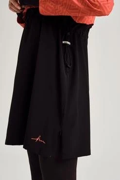 Haşema 2934 Turuncu Siyah Turuncu Esila Jileli 4 Parça Tesettür Mayo Takımı - Resim 8