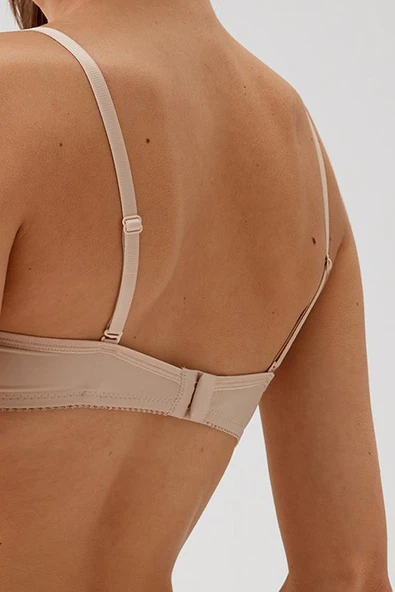 Pierre Cardin 6005 Ten Adria Balenli Destekli / Push Up Dolgulu Mikro Sütyen Askı Hediyeli - 2