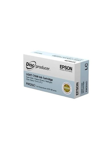 EPSON C13s020448 Lıght Cyan-Pjıc2(Lc)-Pp-100 31,5 Ml ürün görseli 1