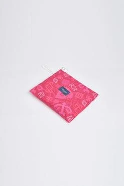 Haşema 3075 Siyah Anadolu Koleksiyonu Fuşya Desenli Jileli 5 Parça Tesettür Mayo Takımı ürün görseli 1