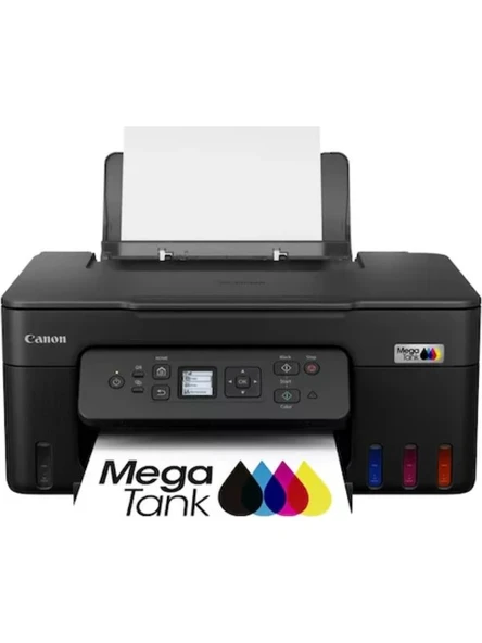 CANON Pixma G3480 Wi-Fi + Tarayıcı + Fotokopi Renkli Çok Fonksiyonlu Tanklı Mürekkep Püskürtmeli Yazıcı - 8
