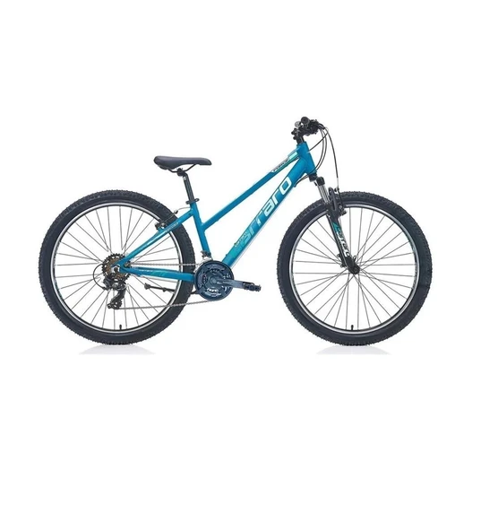 CARRARO FORCE 601 KADIN DAĞ BİSİKLETİ 380H V 26 JANT 21 VİTES MAT TURKUAZ BEYAZ ürün görseli