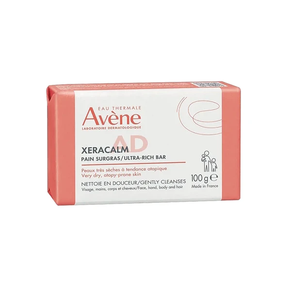 Avene Xeracalm AD Kuru Ciltler İçin Yüz ve Vücut Temizleyici Sabun 100 g ürün görseli