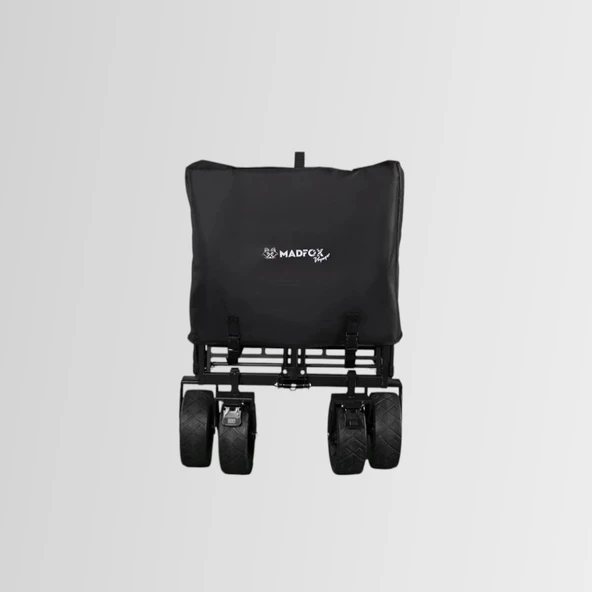 Madfox Voyager Katlanır Çok Amaçlı Yük Taşıma - Plaj ve Kamp Arabası Vagon - Resim 3