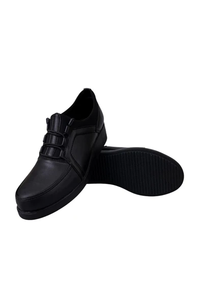 Celira Siyah Günlük Rahat Taban Anne Ayakkabı HS00321 - Resim 4