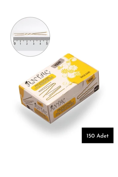 Antaç İnce Sarı Firkete Topuzlu No:1 150 Adet - 1