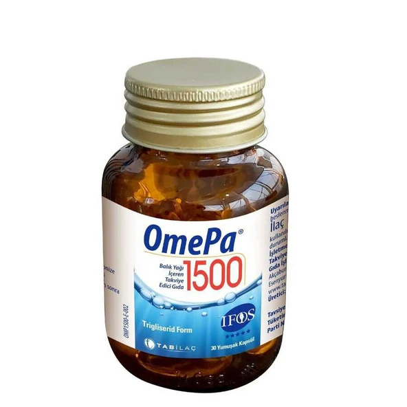 Omepa 1500 Yumuşak Kapsül 30 luk - Trigliserid Form ürün görseli