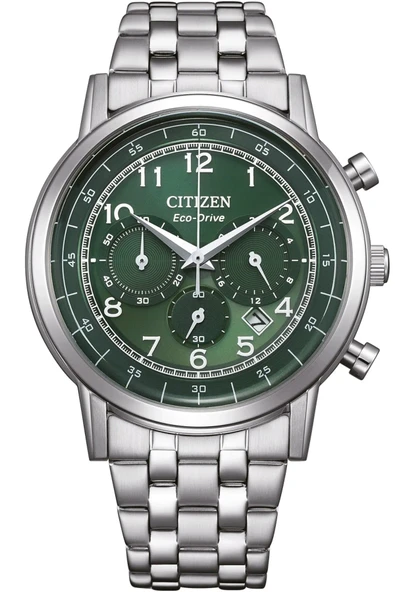 CITIZEN Ca4630-53X Eco-Drive Chronograph Forest Green Erkek Kol Saati ürün görseli