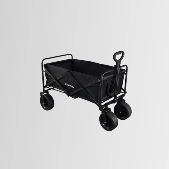 Madfox Voyager Katlanır Çok Amaçlı Yük Taşıma - Plaj ve Kamp Arabası Vagon - Resim 2