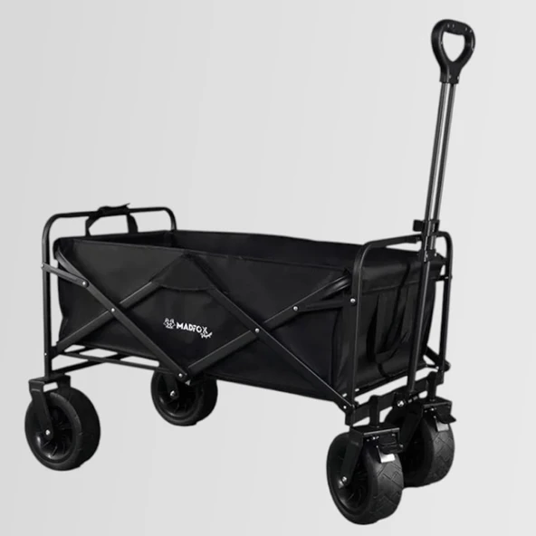 Madfox Voyager Katlanır Çok Amaçlı Yük Taşıma - Plaj ve Kamp Arabası Vagon ürün görseli 1