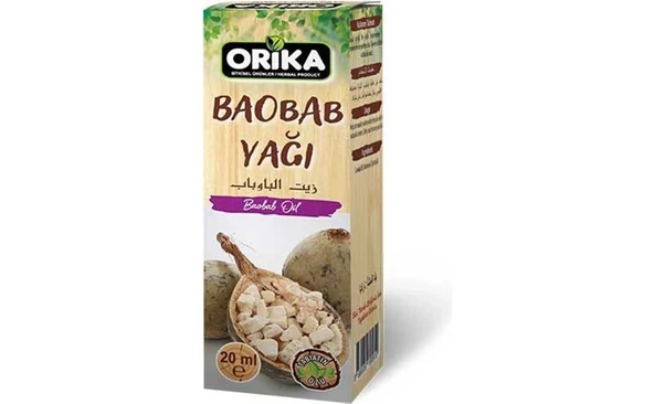 ORİKA BAOBAB YAĞI 20 ML.