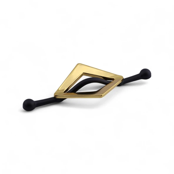 Altın Renk Gold Metal Çekmece Dolap Kulpu 96 mm | Lüx Mobilya Kapak Kolu Ergonomik ve Şık Tasarım - Resim 8