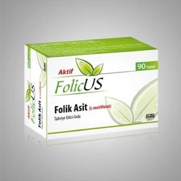 Edis Pharma Folicus Folik Asit 90 Tablet ürün görseli