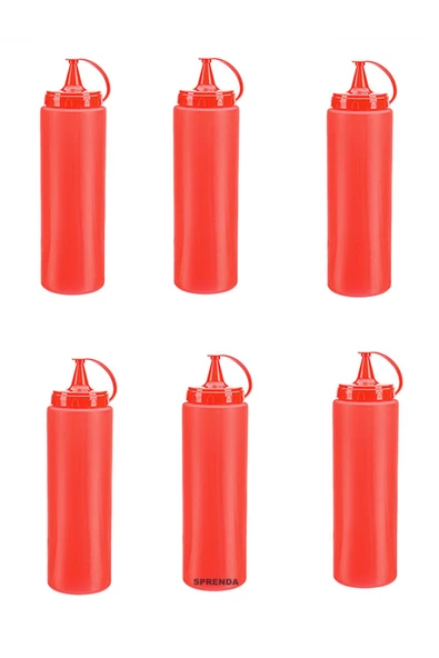 SPRENDA KIRMIZI 6'LI SOS ŞİŞESİ YAĞDANLIK 700ml ürün görseli 1