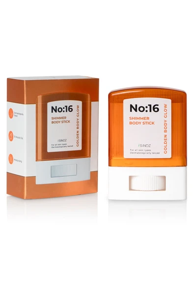 SİNOZ NO:16 IŞILTILI NEMLENDİRİCİ STİCK VÜCUT BAKIM YAĞI 18 GR. - 6