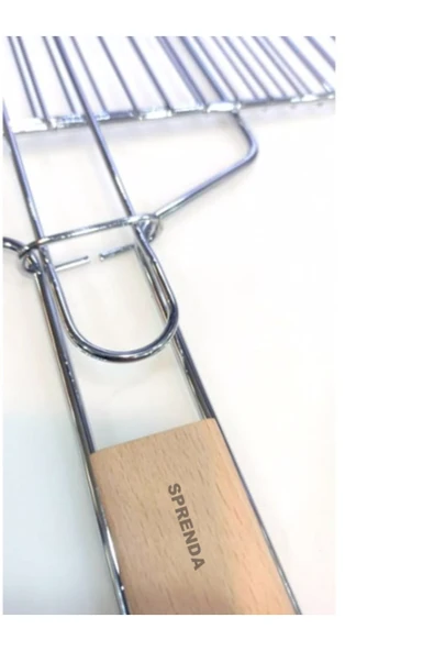 SPRENDA 1.KALİTE 50 CM Kalın Paslanmaz Tel Izgara Et Izgarası Mangal Teli - Resim 4