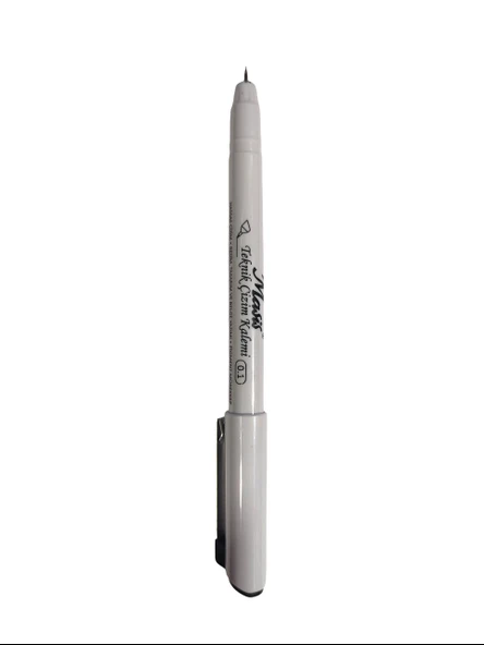 Teknik Çizim Kalemi Kaligrafi Kalemi 0.1 mm Siyah ürün görseli