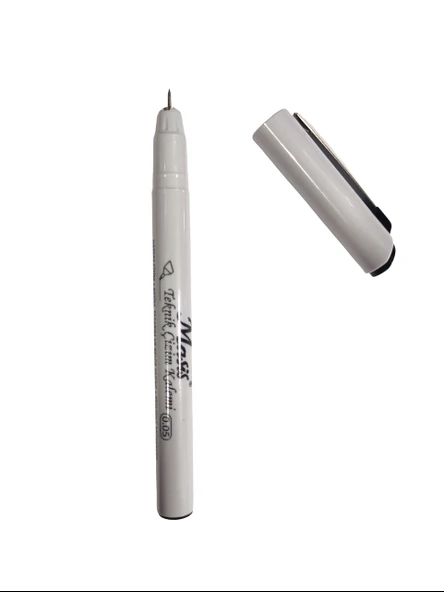 Teknik Çizim Kalemi Kaligrafi Kalemi 0.05 mm Siyah - Resim 2