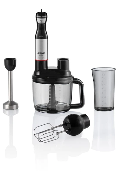 Arzum Forte Multi Blender Seti Tetikli Çalıştırma 1000w Siyah ürün görseli
