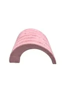 Süet Kumaş Pembe Renk 14 /11 Cm Bileklik Künye Standi - Resim 4