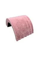 Süet Kumaş Pembe Renk 14 /11 Cm Bileklik Künye Standi - Resim 3