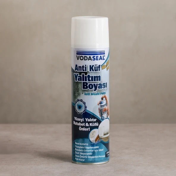 500 ML Beyaz 350 Gr Nem Küf Karşıtı Yalıtım Boyası Rutubet Önleyici Kapatıcı İzolasyon Kaplama - Resim 2