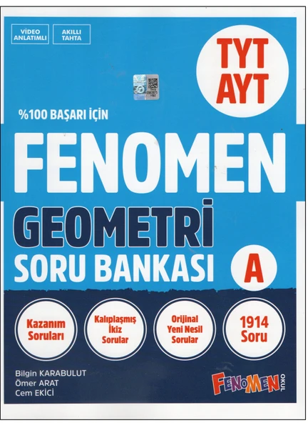 Fenomen TYT-AYT Geometri Soru Bankası
