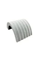 Süet Kumaş Gri Renk 14 /11 Cm Bileklik Künye Standi - Resim 3