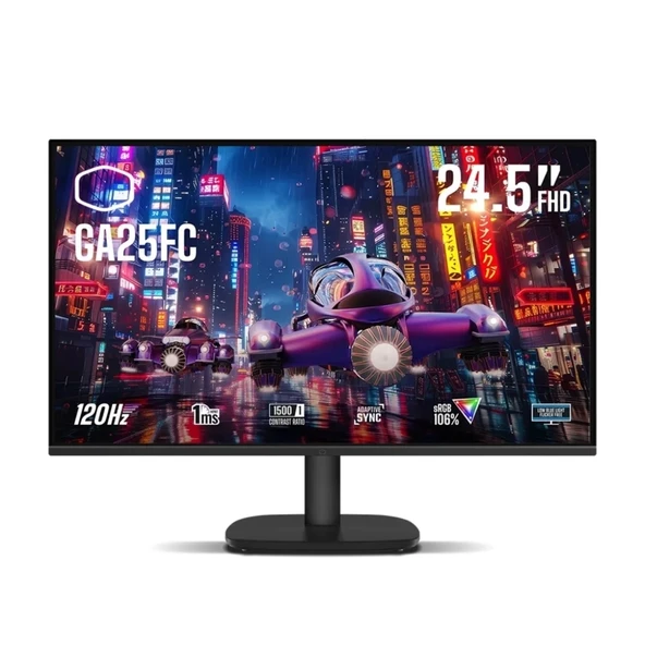 CM GA25FC 24.5 100Hz 1ms IPS FHD 1920x1080 1xHDMI 1xVGA Adaptive Sync Gaming Monitör - 1